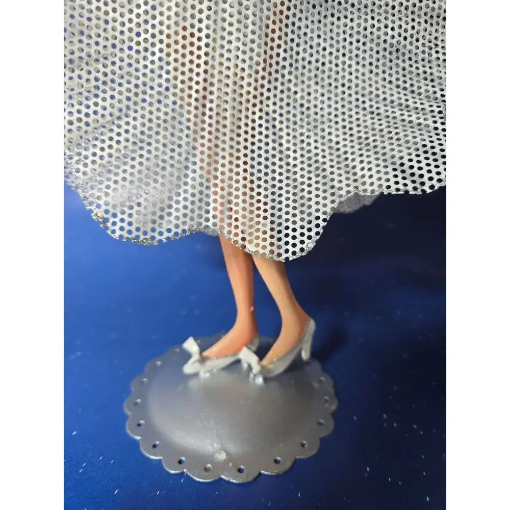 Jewelry Stand Wire Dress Lady Mesh Gown Doll Legs 14